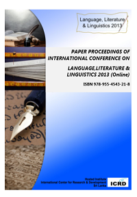 Prosiding-Eng : Paper Proceeding of International Conference on Language Literature and Linguistics