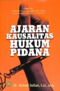 Ajaran Kausalitas Hukum Pidana