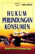 Hukum Perlindungan Konsumen Edisi Revisi
