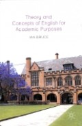 Theory and Concepts Of English Academics Purposes
