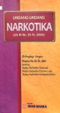UU Narkotika 2009