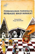 Pembangunan Pariwisata Berbasis Masyarakat