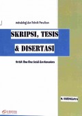 Metodologi Dan Teknik Penulisan Skripsi, Tesis, Disertasi