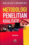 Metodologi penelitian kualitatif