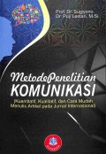 Metode Penelitian Komunikasi