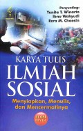 Karya Tulis Ilmiah Sosial: Menyiapkan, Menulis, Dan Mencermatinya (Edisi Revisi)