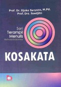 Seri Terampil Menulis Bahasa Indonesia : Kosakata