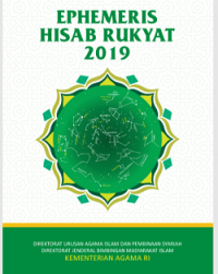 Ephemeris (ephemeris) Hisab Rukyat 2019