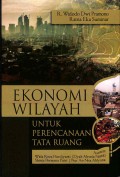 Ekonomi Wilayah untuk Perencanaan Tata Ruang