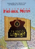 Terjemah Fathul muin juz 2