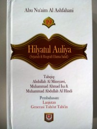 Hilyatul Auliya ( sejarah & biografi ulama salaf) Jilid 19