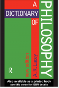 A Dictionary of Philosophy