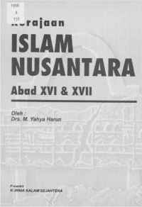 Kerajaan Islam Nusantara Abad XVI& XVII