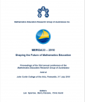 Prosiding-Math : Proceedings of the 33rd annual conference of the  Mathematics Education Research Group of Australasia