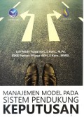 Manajemen model pada sistem pendukung keputusan
