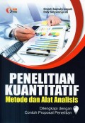 Penelitian kuantitatif : metode dan alat analisis