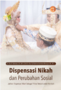 Dispensasi Nikah Dan Perubahan Sosial Jadikan Dispensasi Nikah Sebagai Pilihan Terbaik Untuk Menikah