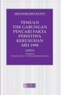 Temuan tim gabungan pencari fakta peristiwa kerusuhan mei 1998