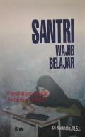 Santri Wajib Belajar