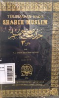 Terjemah Hadis Shahih Muslim Jil. 3