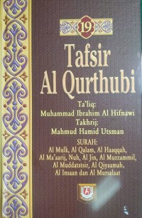 Tafsir Al Qurthubi Jilid 19