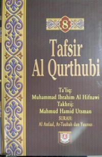 Tafsir Al Qurthubi Jilid 8