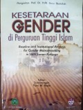 Kesetaraan Gender di Perguruan Tinggi Islam: Baseline and Intitutional Analysis for Gender MAinstreaming in IAIN  Sunan Kalijaga