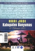 Hari Jadi Kabupaten Banyumas (Pojok Penginyongan)