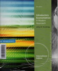 Introductory Econometrics 5Ed: A Modern Approach
