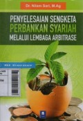 Penyelesaian Sengketa Perbankan Syariah melalui lembaga arbitrase
