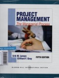 Project Management 5Ed: Managerial Process