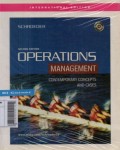 Operations Management Contemporary Concepts & Cases 2Ed