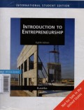 Introduction To Entrepreneurship 8Ed: Int'L Edition