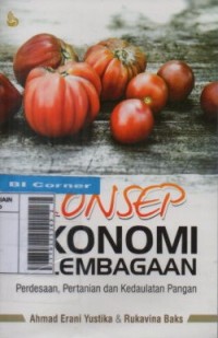 Konsep Ekonomi Kelembagaan