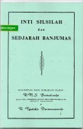 Inti Silsilah dan Sedjarah Banyumas