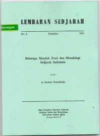 Lembaran Sedjarah : Beberapa Masalah Teori dan Metodologi Sedjarah Indonesia