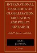International Handbook On Globalisation, Education and Policy Research