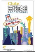 Prosiding: Clute Internastional Conferences Lasvegas