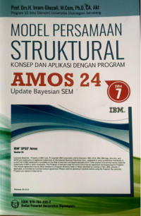 Model Persamaan Struktural Konsep dan Aplikasi dengan Program AMOS 24 Update Baysian SEM : Edisi 7
