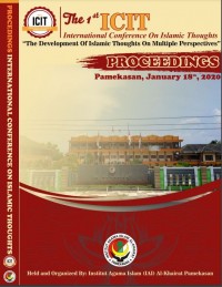 Prosiding : PROCEEDINGSThe 1st International Conference on Islamc Thought (ICIT) Theme “The development of Islamic Thought on MultiplePerspectives”