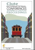 Prosiding: Clute International Conferences Sanfrancisco