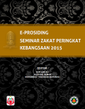 Prosiding: Seminar Zakat Peringkat Kebangsaan 2015